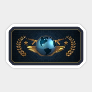 CS GO The Global Elite (Simple/Background) Sticker